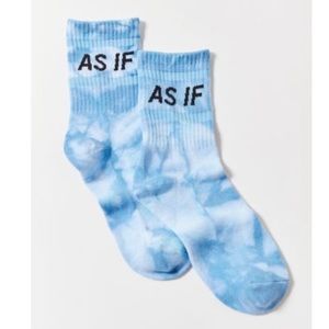 SOLD NWT Urban Outfitters 90s Tie-Dye Sock